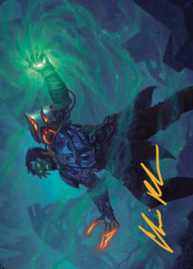 Mishra, Claimed by Gix Art Card (Gold-Stamped Signature) [The Brothers' War Art Series] | Gam3 Escape