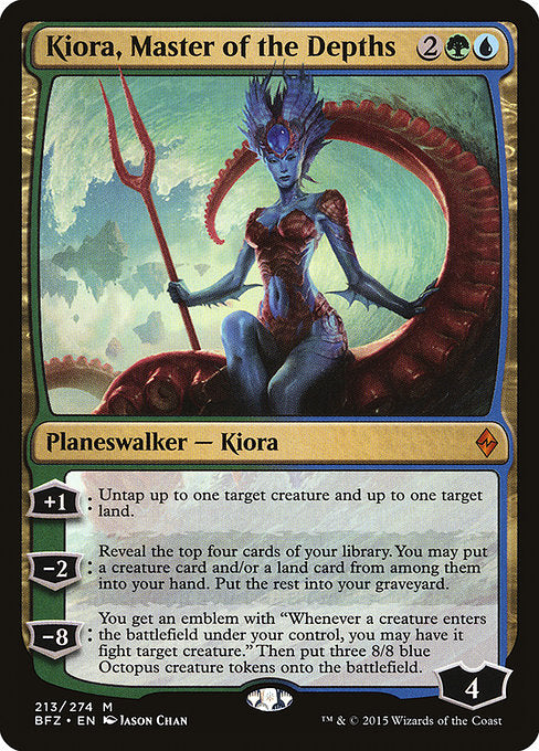 Kiora, Master of the Depths [Battle for Zendikar] | Gam3 Escape