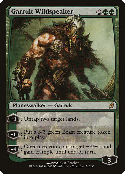 Garruk Wildspeaker [Lorwyn] | Gam3 Escape