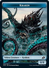 Kraken // Elemental (010) Double-sided Token [Commander 2020] | Gam3 Escape