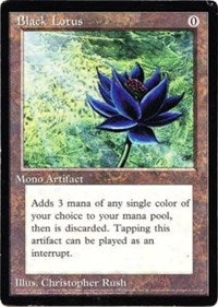 Black Lotus (Oversized) [Oversize Cards] | Gam3 Escape