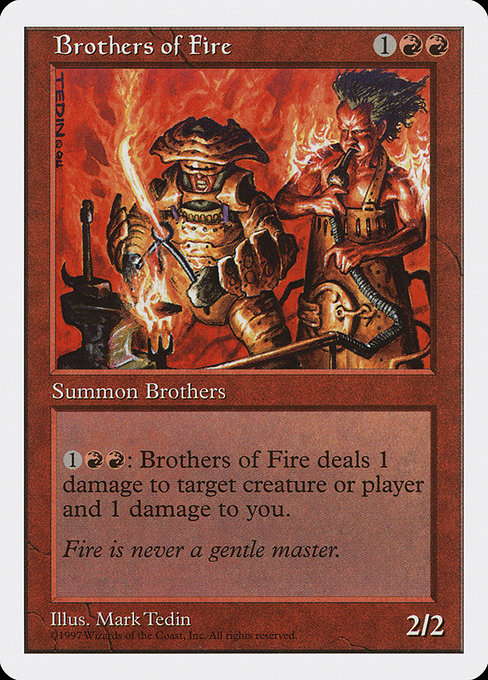 Brothers of Fire [Fifth Edition] | Gam3 Escape