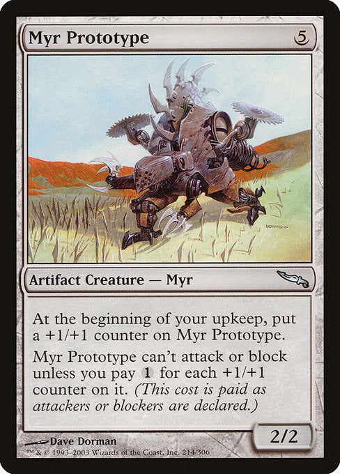 Myr Prototype [Mirrodin] | Gam3 Escape