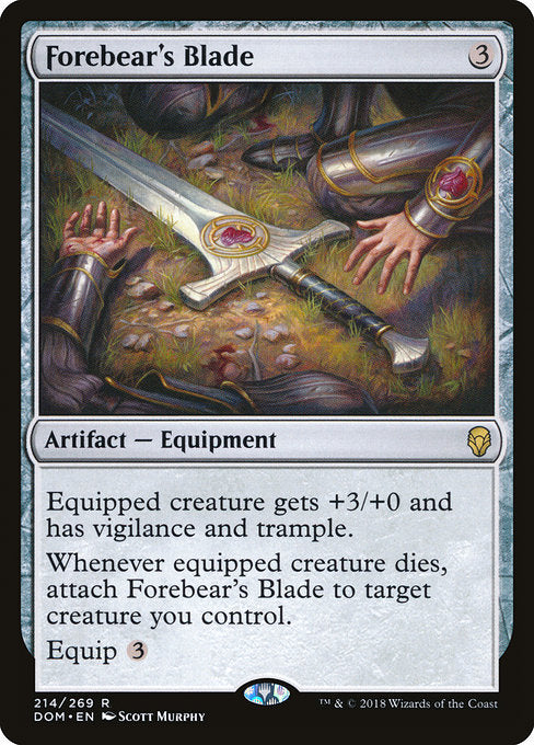 Forebear's Blade [Dominaria] | Gam3 Escape