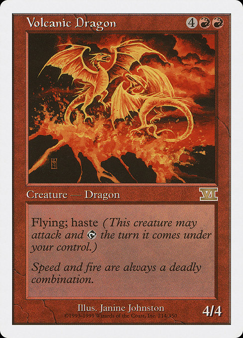 Volcanic Dragon [Classic Sixth Edition] | Gam3 Escape