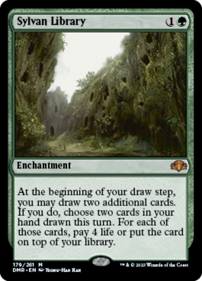 Sylvan Library [Dominaria Remastered] | Gam3 Escape