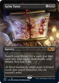 Grim Tutor (Alternate Art) [Core Set 2021] | Gam3 Escape