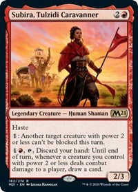 Subira, Tulzidi Caravanner [Core Set 2021] | Gam3 Escape