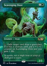 Scavenging Ooze (Alternate Art) [Core Set 2021] | Gam3 Escape