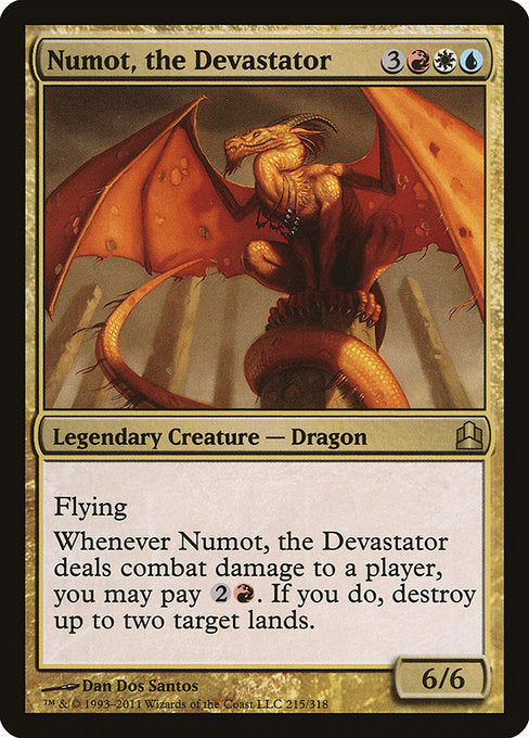 Numot, the Devastator [Commander 2011] | Gam3 Escape