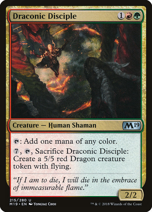 Draconic Disciple [Core Set 2019] | Gam3 Escape