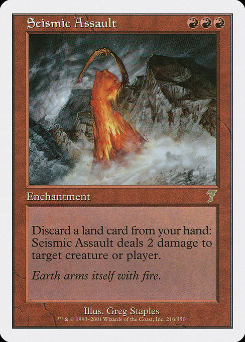 Seismic Assault [Seventh Edition] | Gam3 Escape