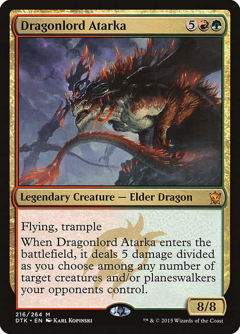 Dragonlord Atarka [Dragons of Tarkir] | Gam3 Escape