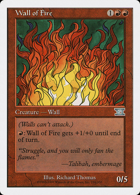 Wall of Fire [Classic Sixth Edition] | Gam3 Escape