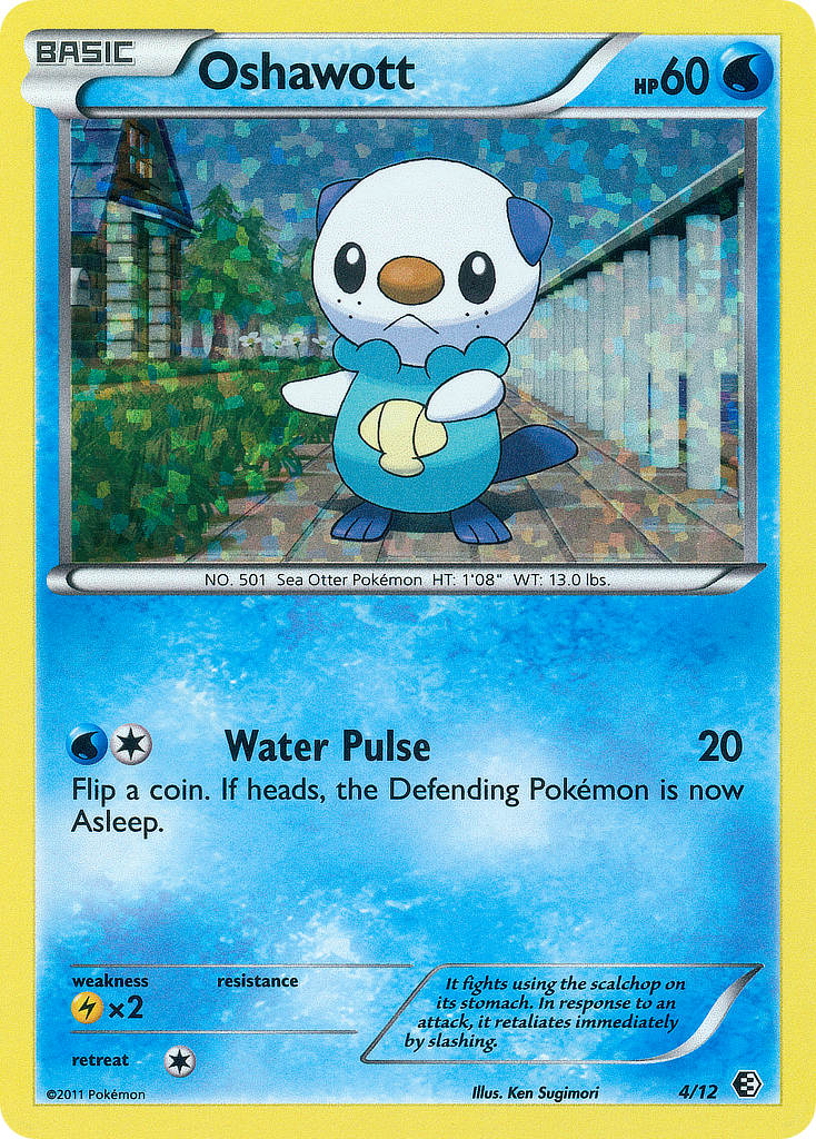 Oshawott (4/12) [McDonald's Promos: 2011 Collection] | Gam3 Escape