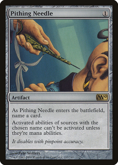 Pithing Needle [Magic 2010] | Gam3 Escape