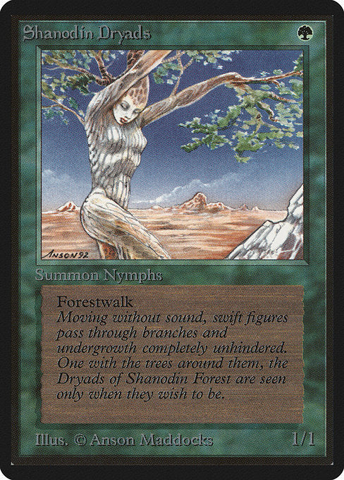 Shanodin Dryads [Limited Edition Beta] | Gam3 Escape