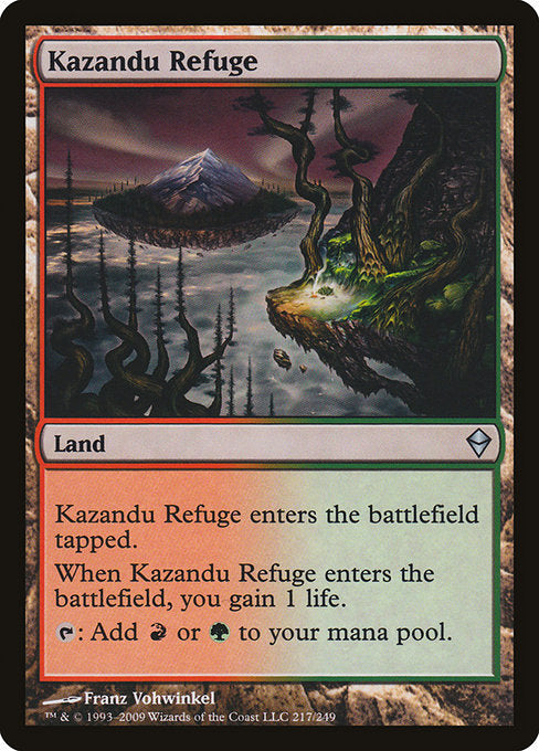 Kazandu Refuge [Zendikar] | Gam3 Escape