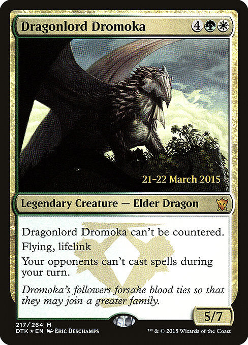 Dragonlord Dromoka [Dragons of Tarkir Promos] | Gam3 Escape