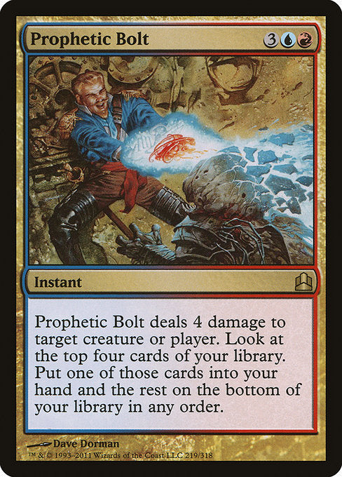 Prophetic Bolt [Commander 2011] | Gam3 Escape