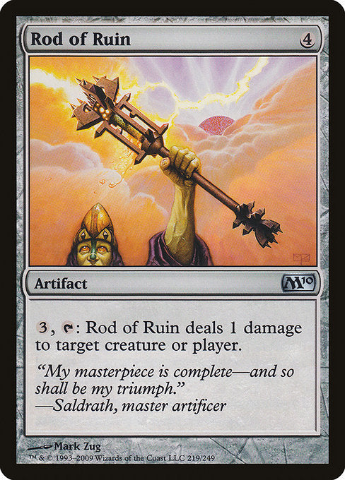 Rod of Ruin [Magic 2010] | Gam3 Escape