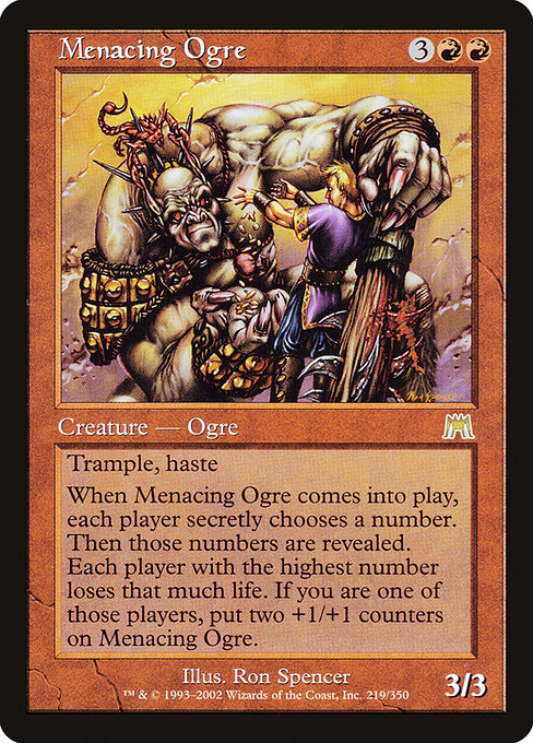 Menacing Ogre [Onslaught] | Gam3 Escape