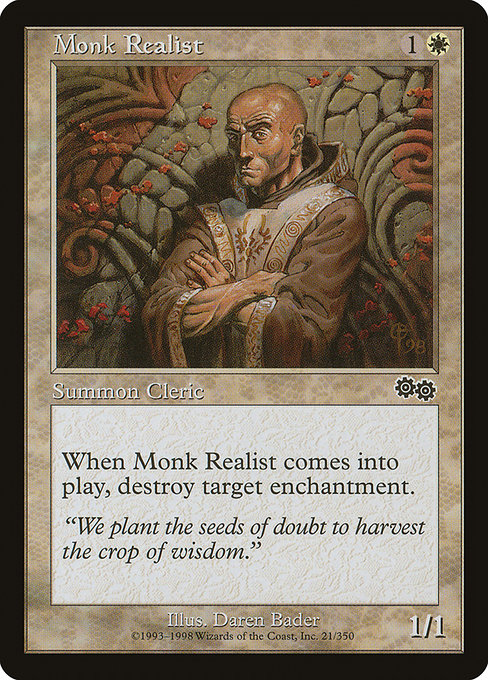 Monk Realist [Urza's Saga] | Gam3 Escape