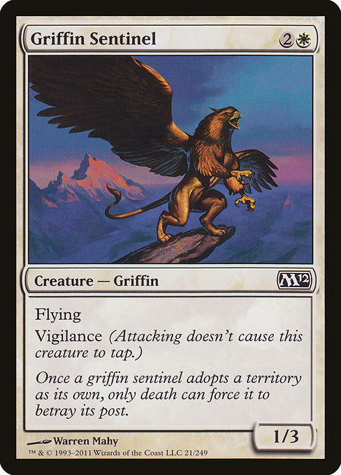 Griffin Sentinel [Magic 2012] | Gam3 Escape