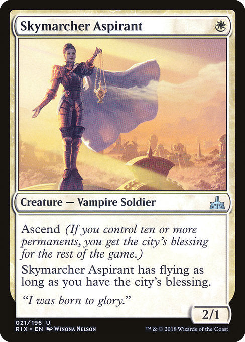 Skymarcher Aspirant [Rivals of Ixalan] | Gam3 Escape