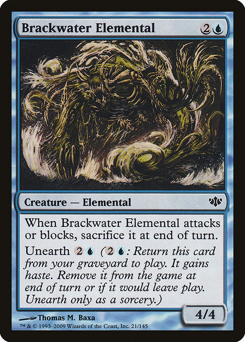 Brackwater Elemental [Conflux] | Gam3 Escape