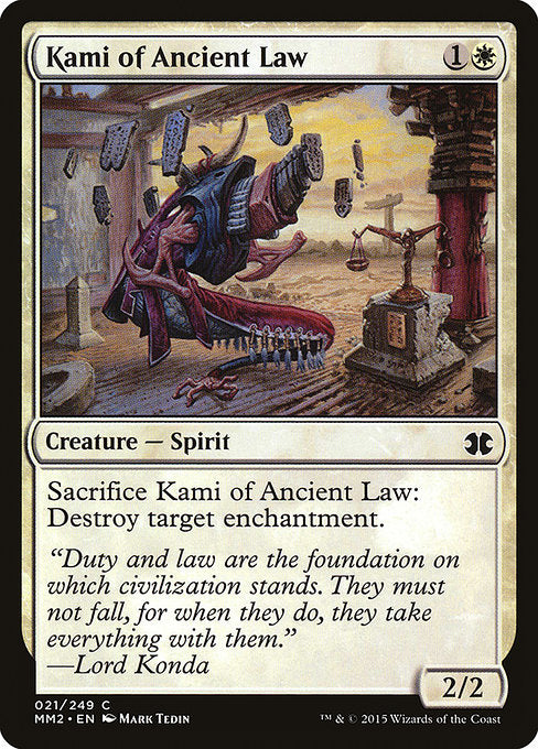 Kami of Ancient Law [Modern Masters 2015] | Gam3 Escape