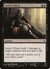 Sorin's Thirst [Duel Decks: Sorin vs. Tibalt] | Gam3 Escape