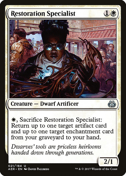 Restoration Specialist [Aether Revolt] | Gam3 Escape