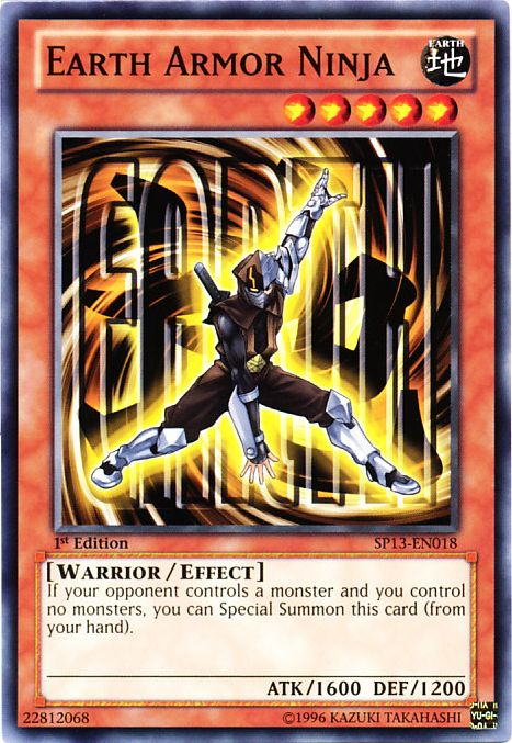 Earth Armor Ninja [SP13-EN018] Common | Gam3 Escape