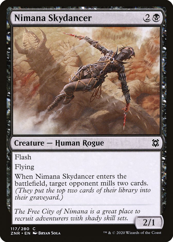 Nimana Skydancer [Zendikar Rising] | Gam3 Escape