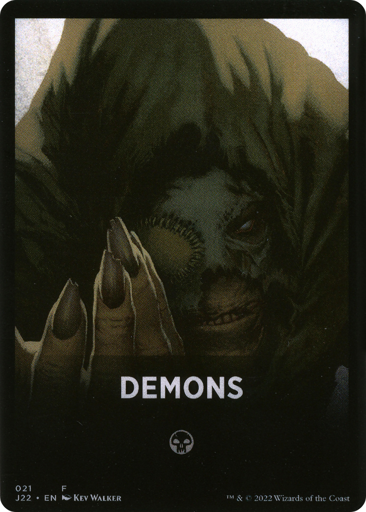 Demons Theme Card [Jumpstart 2022 Front Cards] | Gam3 Escape