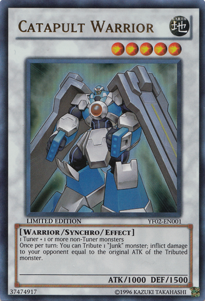 Catapult Warrior [YF02-EN001] Ultra Rare | Gam3 Escape