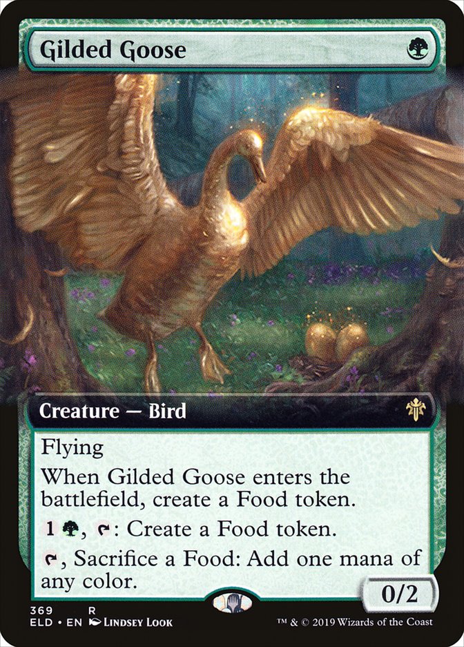 Gilded Goose (Extended Art) [Throne of Eldraine] | Gam3 Escape