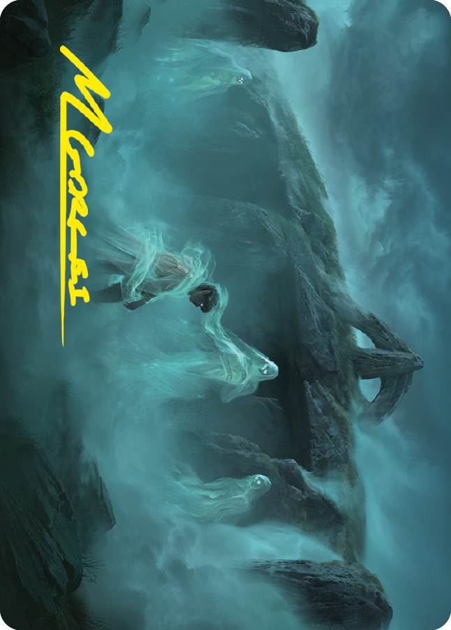 Fog on the Barrow-Downs Art Card (Gold-Stamped Signature) [The Lord of the Rings: Tales of Middle-earth Art Series] | Gam3 Escape