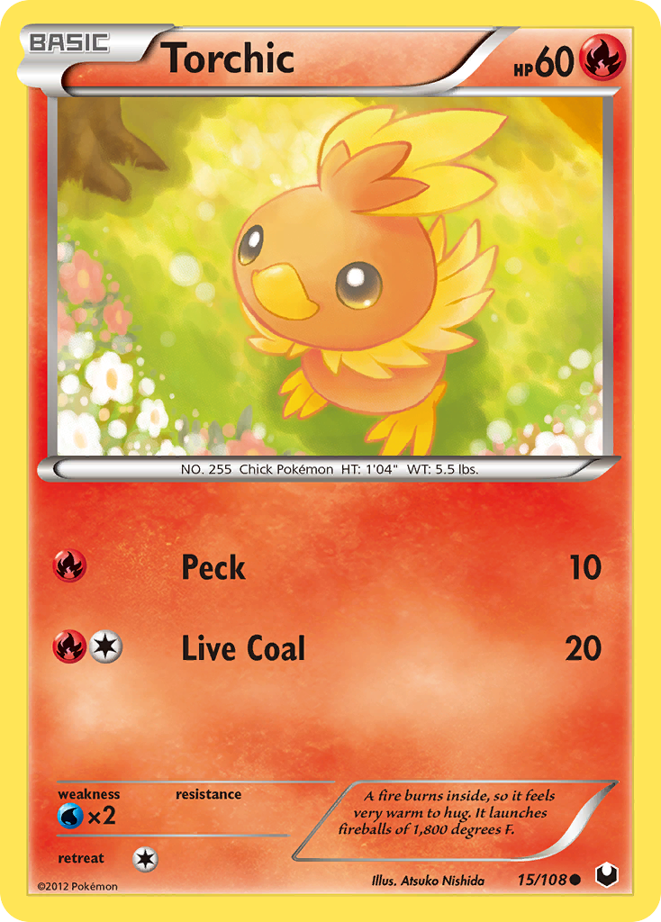 Torchic (15/108) [Black & White: Dark Explorers] | Gam3 Escape