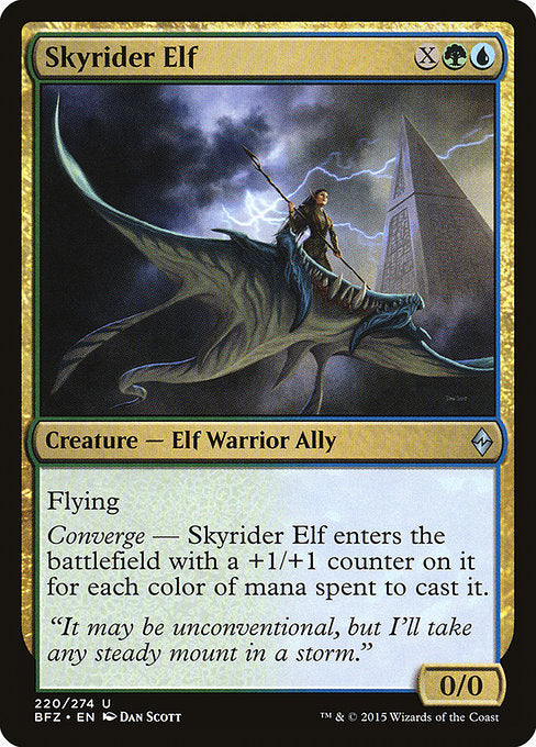 Skyrider Elf [Battle for Zendikar] | Gam3 Escape