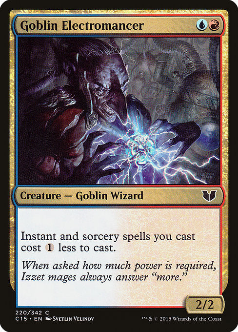 Goblin Electromancer [Commander 2015] | Gam3 Escape