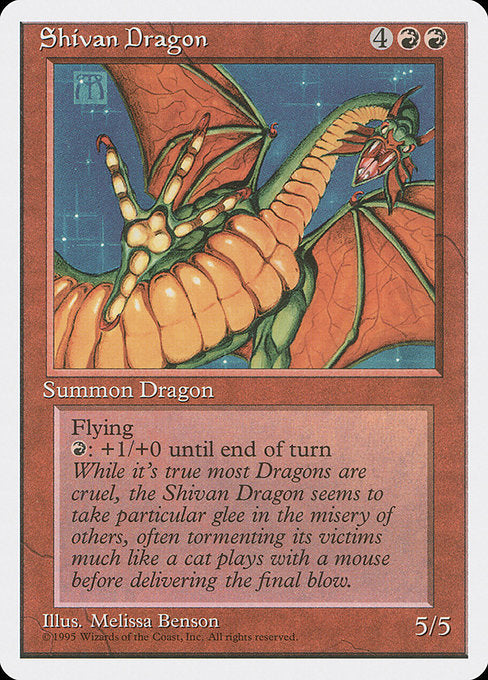 Shivan Dragon [Fourth Edition] | Gam3 Escape