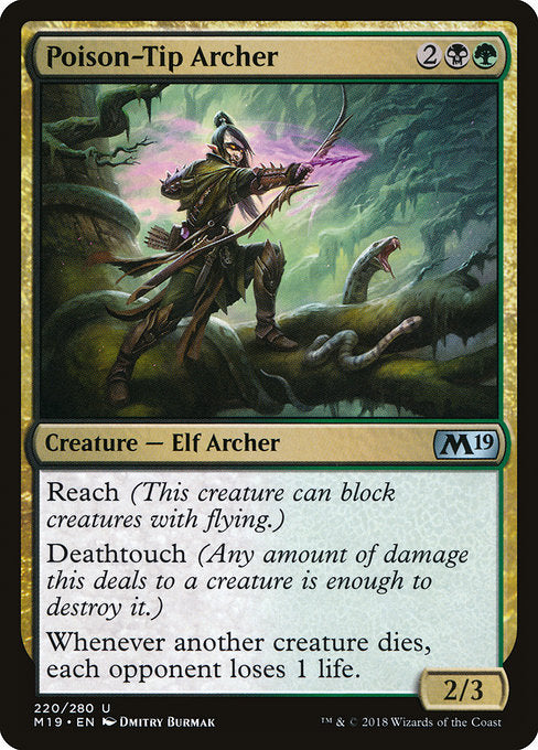 Poison-Tip Archer [Core Set 2019] | Gam3 Escape