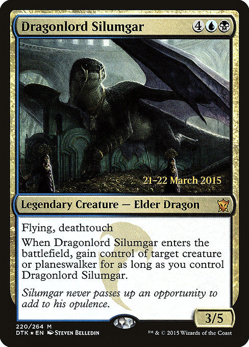 Dragonlord Silumgar [Dragons of Tarkir Promos] | Gam3 Escape