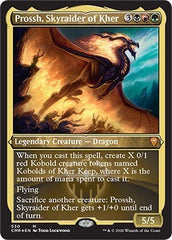 Prossh, Skyraider of Kher (Foil Etched) [Commander Legends] | Gam3 Escape