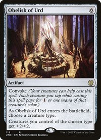 Obelisk of Urd [Zendikar Rising Commander] | Gam3 Escape