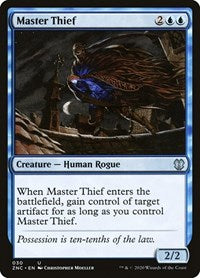 Master Thief [Zendikar Rising Commander] | Gam3 Escape