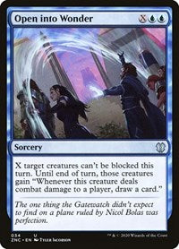 Open into Wonder [Zendikar Rising Commander] | Gam3 Escape