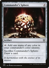 Commander's Sphere [Zendikar Rising Commander] | Gam3 Escape